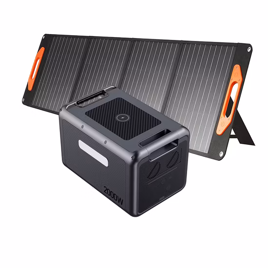 새로운 유형의 에너지 발전기 태양 광 발전 시스템 1500W 2000W 야외 캠핑 여행 휴대용 전원
